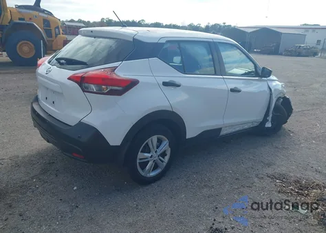 2020 Nissan Kicks S Xtronic Cvt z USA, uszkodzony, nr VIN 3N1CP5BV9LL566330
